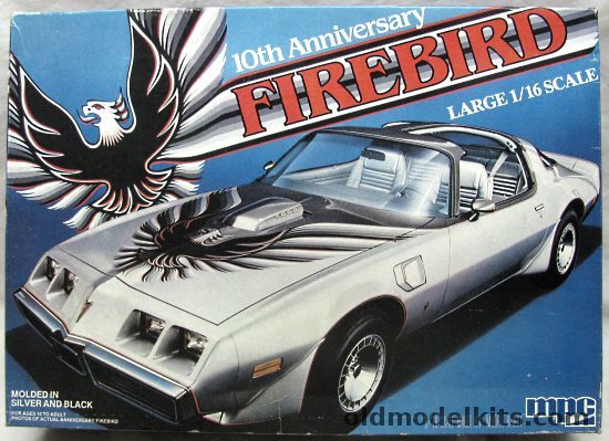 MPC 1/16 1979 Special Edition 10th Anniversary Firebird Trans Am, 1-3081 plastic model kit